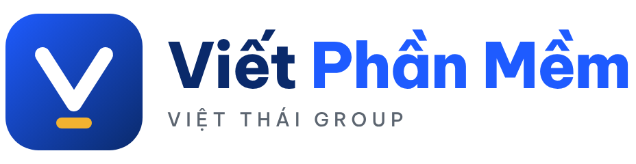 Logo Viết Phần Mềm - Việt Thái Group